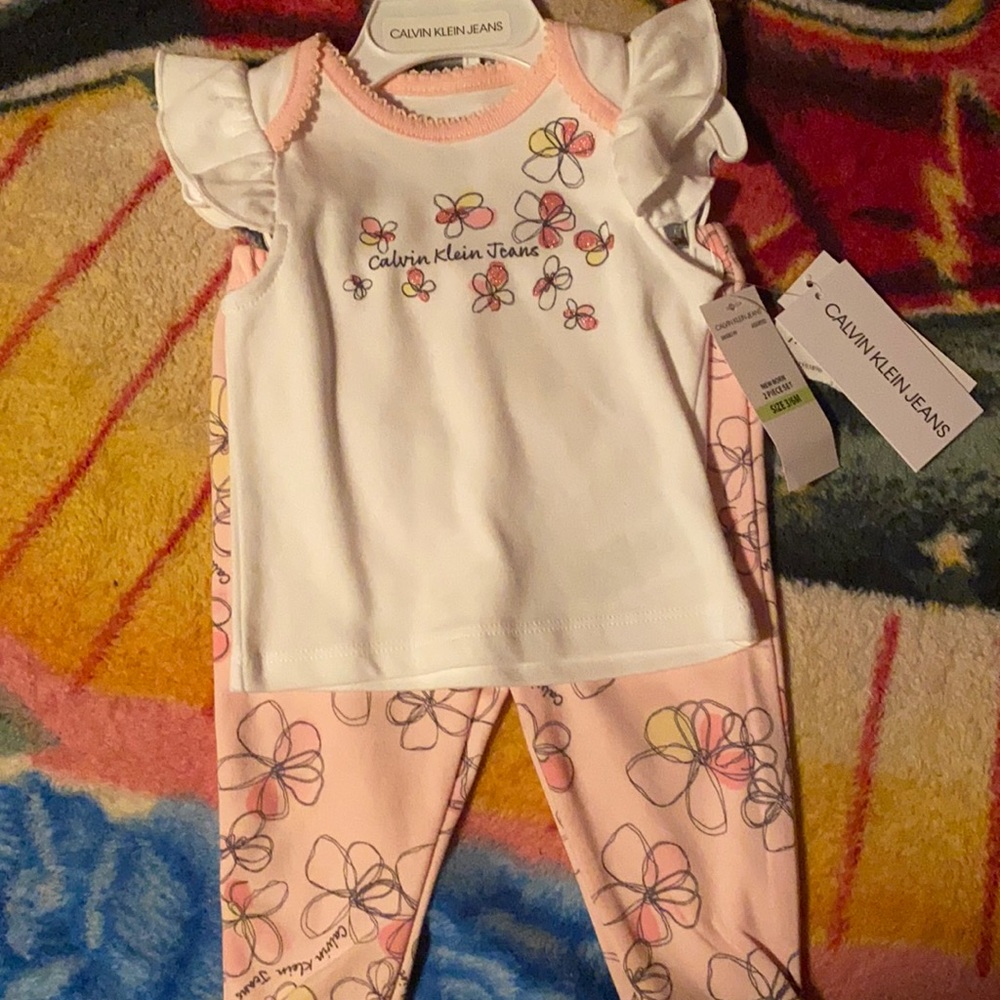 2 piece calvin klein set